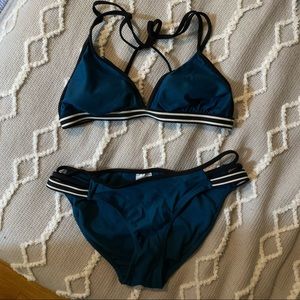 Target Xhilaration Sporty Bikini Size Small Blue